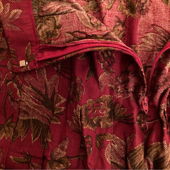 Vintage Seasons Best Wool Floral Skirt Medium - Picture 3 of 13